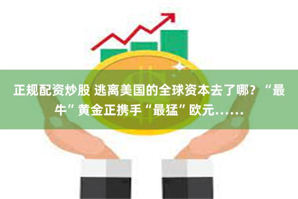 正规配资炒股 逃离美国的全球资本去了哪？“最牛”黄金正携手“最猛”欧元……