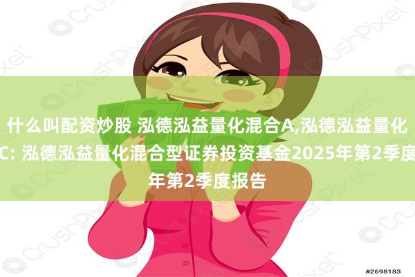 什么叫配资炒股 泓德泓益量化混合A,泓德泓益量化混合C: 泓德泓益量化混合型证券投资基金2025年第2季度报告